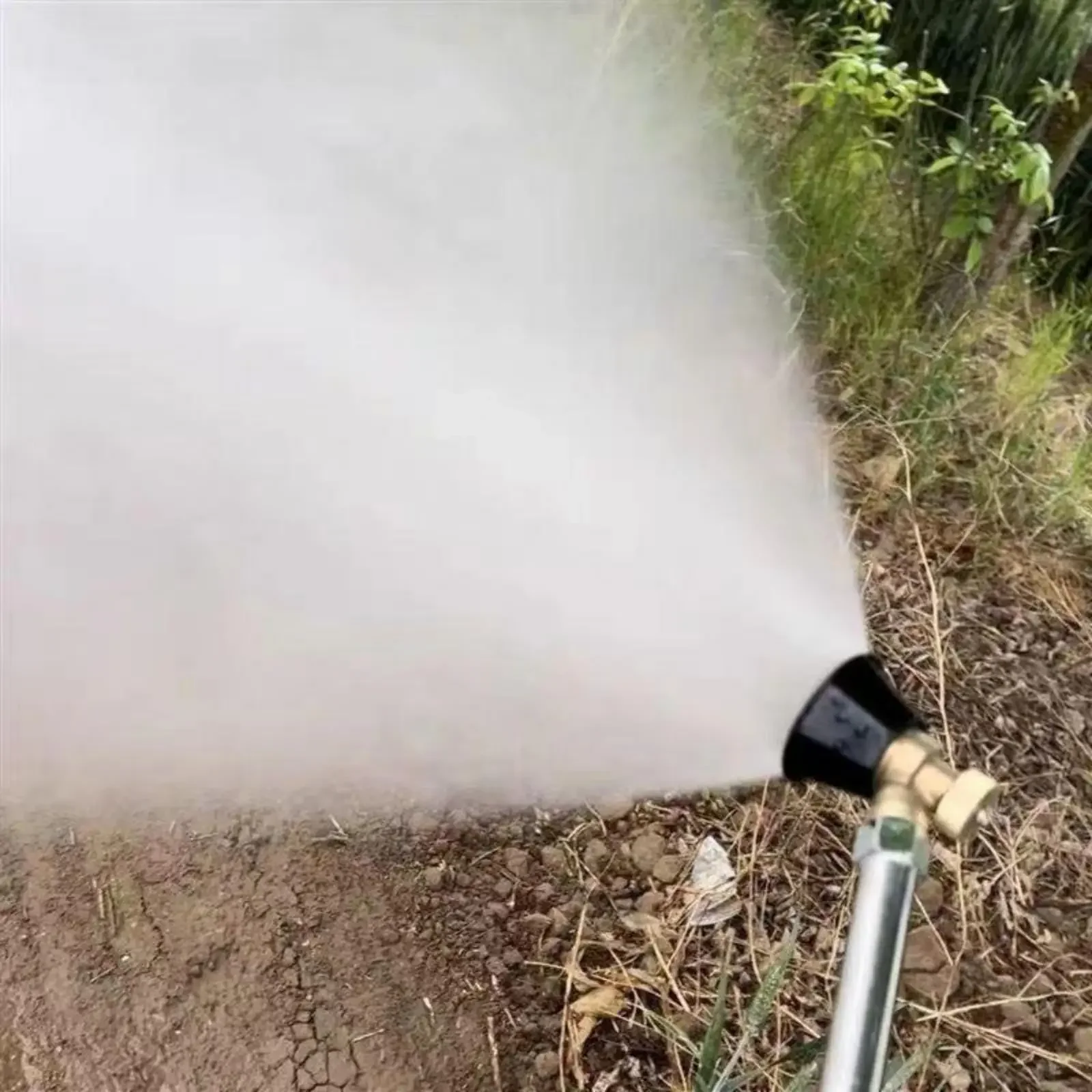 Agricultural Nozzle 1PCS Brass/Alloy Adjustable Nozzle Black Whirlwind Agricultural Sprinkler Head Garden Tool