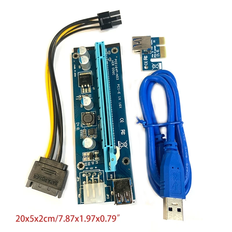 VER009S PCI-E  ī 1X  16X  ̺, USB3.0 ̺ 4P  