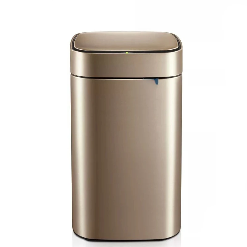 

Factory Sensor Trash Bin Motion Automatic Bin Trash Can With 4 Wheels