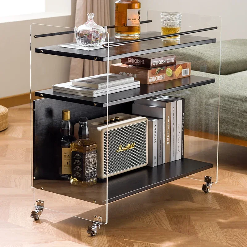 &Icirc;les de cuisine Kitchen Islands Serving Groceries Outdoor Nordic Candy Tea Trolley Living Room Wagen Mit Rollen Home Furniture