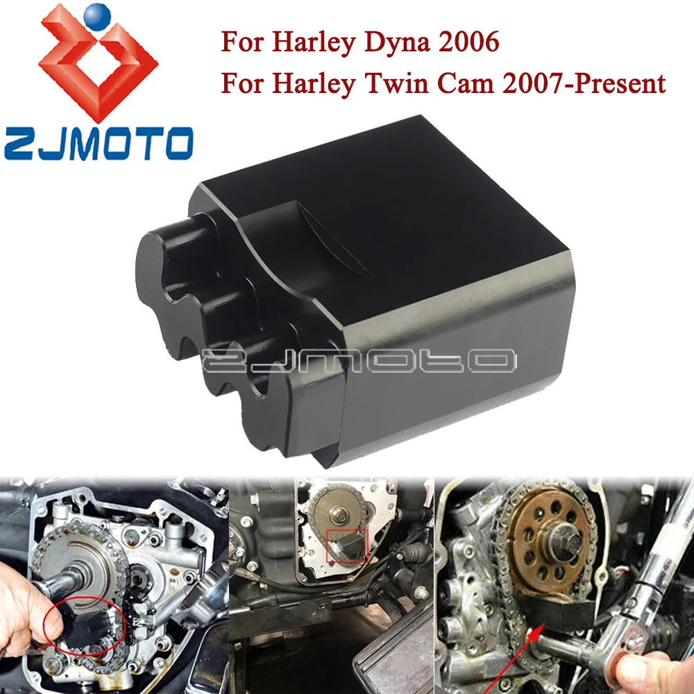 Tc96 Primary Drive Cam Manovella Pignone Strumento Di Bloccaggio Motore Twin Cam Accessori Per Harley Dyna Low Rider Street Bob Road King