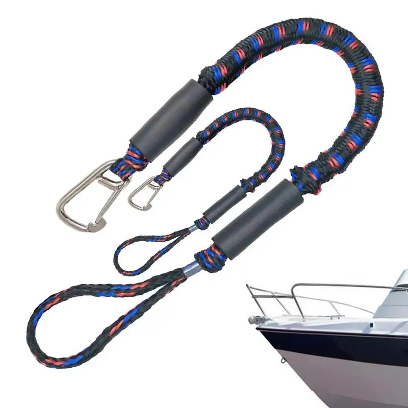 

Dock Lines Elastic Marine Rope Bungee Cords Shock Ties For Kayak Watercraft Jet Ski Pontoon Canoe Power Boats Accessories