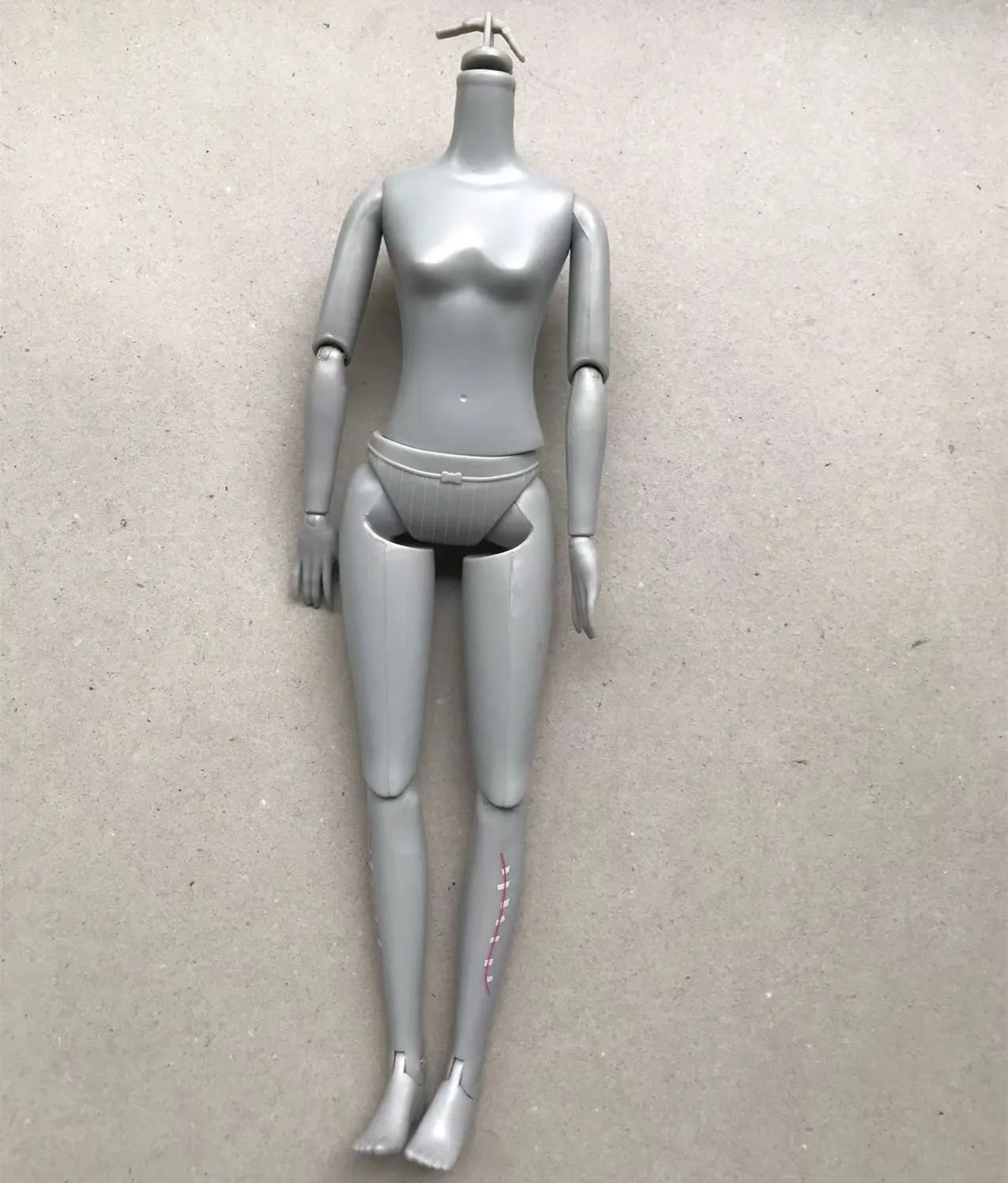 Gray Doll Body