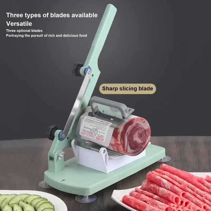 ManualMeatSlicerFoodgradeStainlessSteelThinMeatSlicerBacon