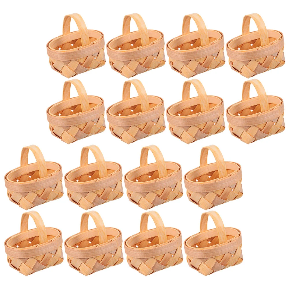 

16 шт., мини-корзины с ручкой