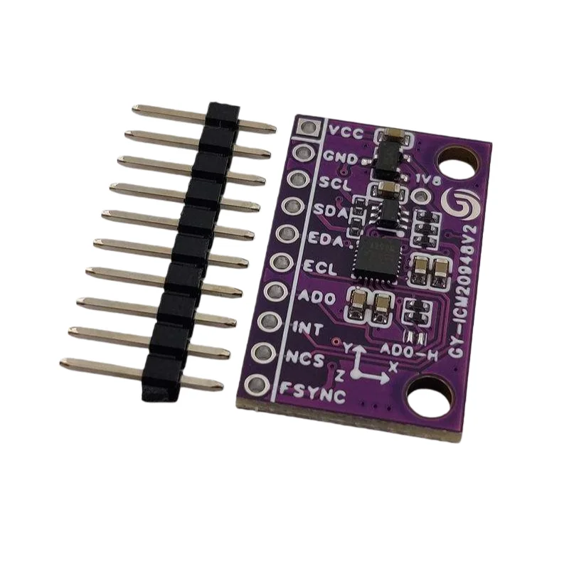 GY-ICM20948V2 9-DOF neun-Achsen-Sensor Beschleunigungs- und Magnetfeldmodul ersetzt MPU-9250 9150