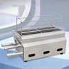 Outdoor Barbecue Stove Commercial Smokeless Meat Grill Stainless Steel Barbecue Rack 5
