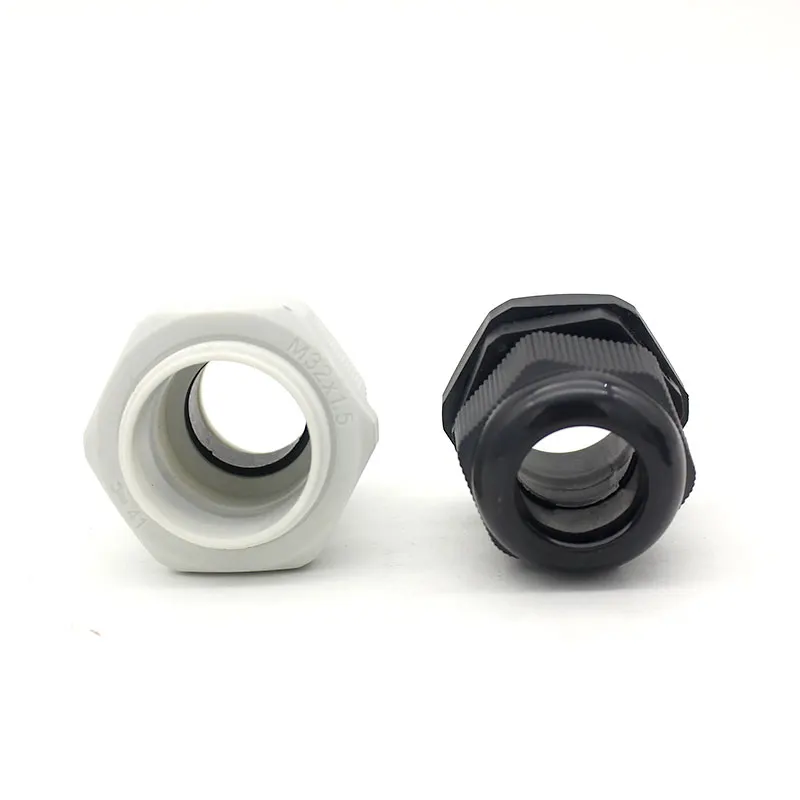 M12 M16 M20 Type Nylon Cable Gland Plastic Sealing Fixing Gland German Metric System Cable Waterproof Joint cable gland