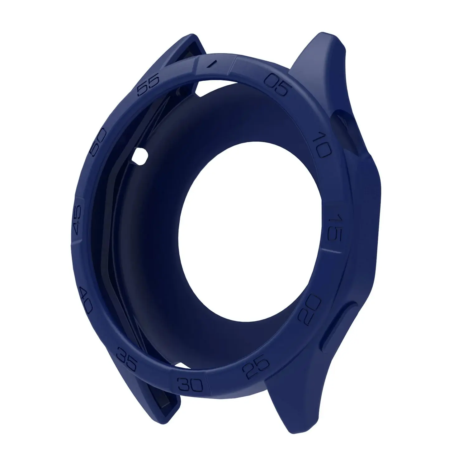 Colorful Hollow Silicone Screen Protector Case for Smartwatch - Super Lightweight Design