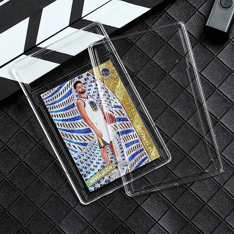 90x65mm Acrylic Jumbo Game Star PSA Trading Card Slabs Sleeves Holder Case
