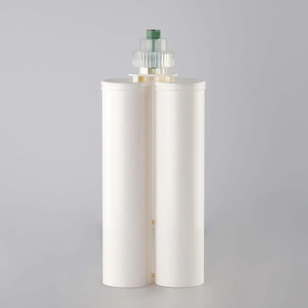 Adhesives Sealant Plastic Dual Cartridge 400ml 1:1 Empty Two-Component Cartridge