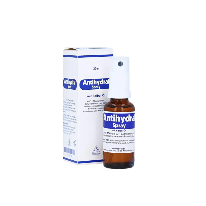 

Germany Antihydral 30mL Hand Foot Armpits Excessive Sweating Portable Deodorant For Men And Women