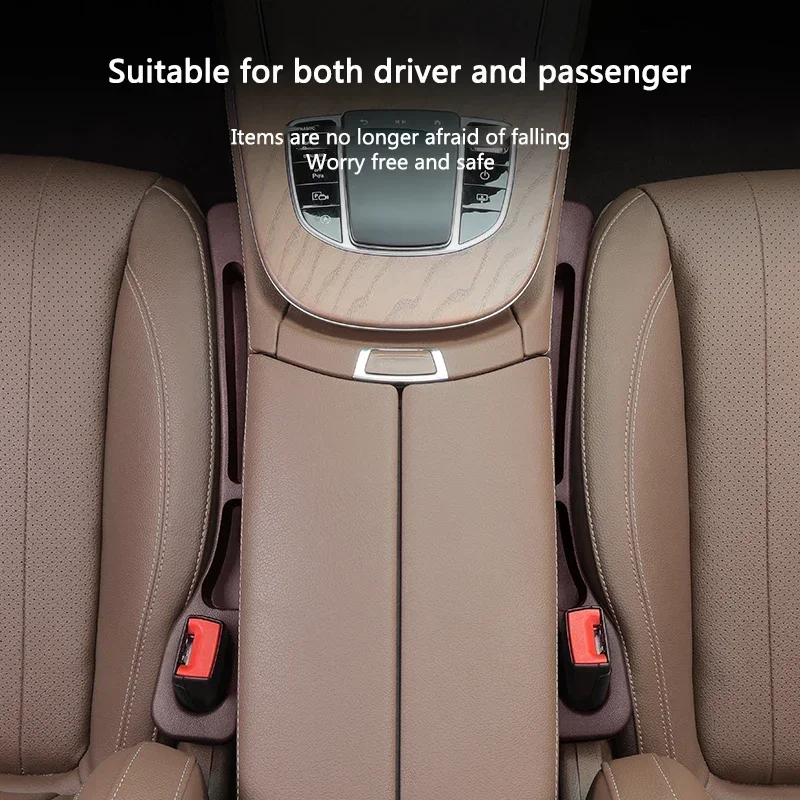 Car Seat Organizer 2pcs Car Seat Gap Storage Box Cup Holder Seat Crevice Side Organizer For BMW E90 E60 E46 E39 F30 F10 E87 X3 X4 X5 X1 G30 G20
