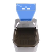 EDTID 110V/220V Automatic Ice Cube Maker Portable Electric Bullet Round Ice Block Making Machine 15kg/24H Family Bar Coffee Shop 2