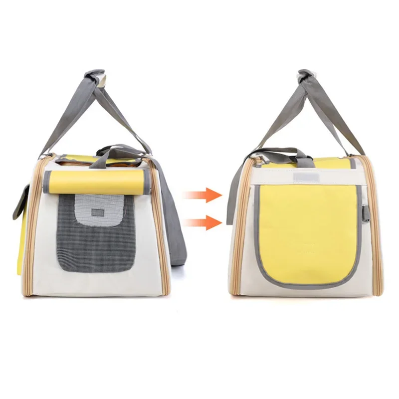 Portable Pet Dog Carrier Bag Portable Foldable Shoulder Bag Outdoor Handbag Transport Small Dogs Cats Pet Supplies