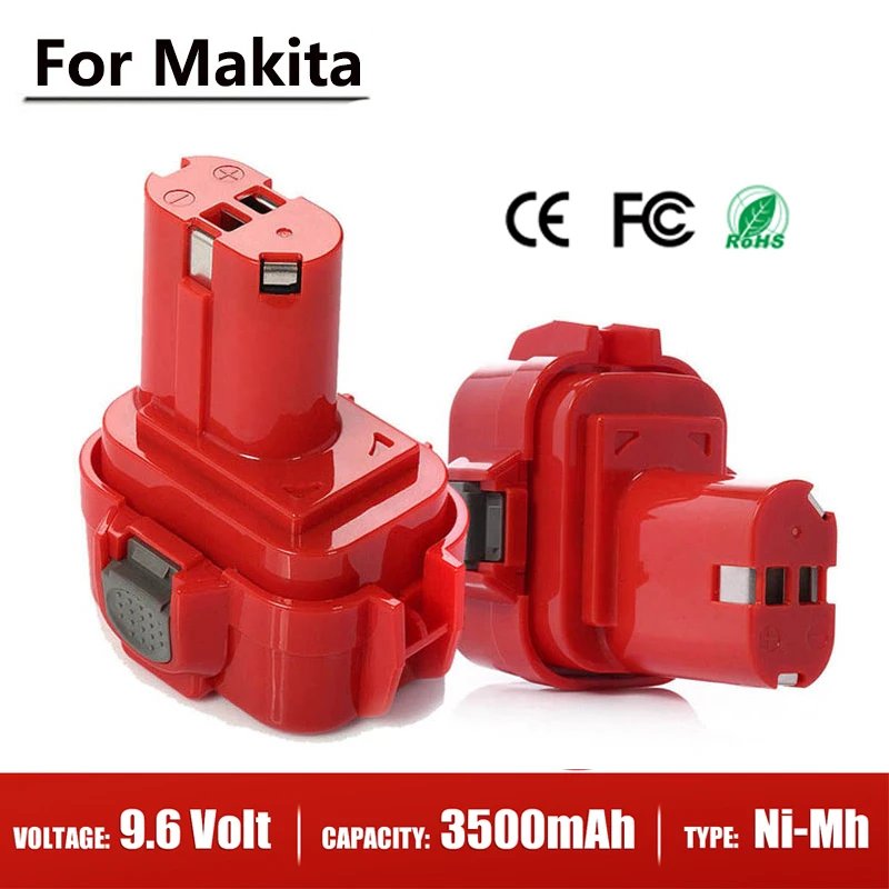 Bonadget-PA09-Battery-For-Makita-9-6V-3500mAh-Replacement-Battery-For ...