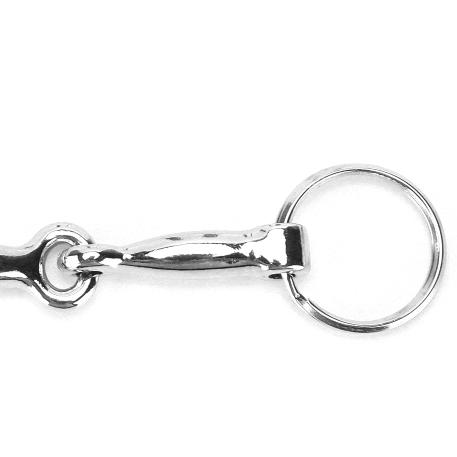 Snaffle Bits Keychain Zinc Alloy Pelham Keychain Single Connector Horse Bit Key Knot Snaffle Bits Keychain Horse Bits Keychain 4