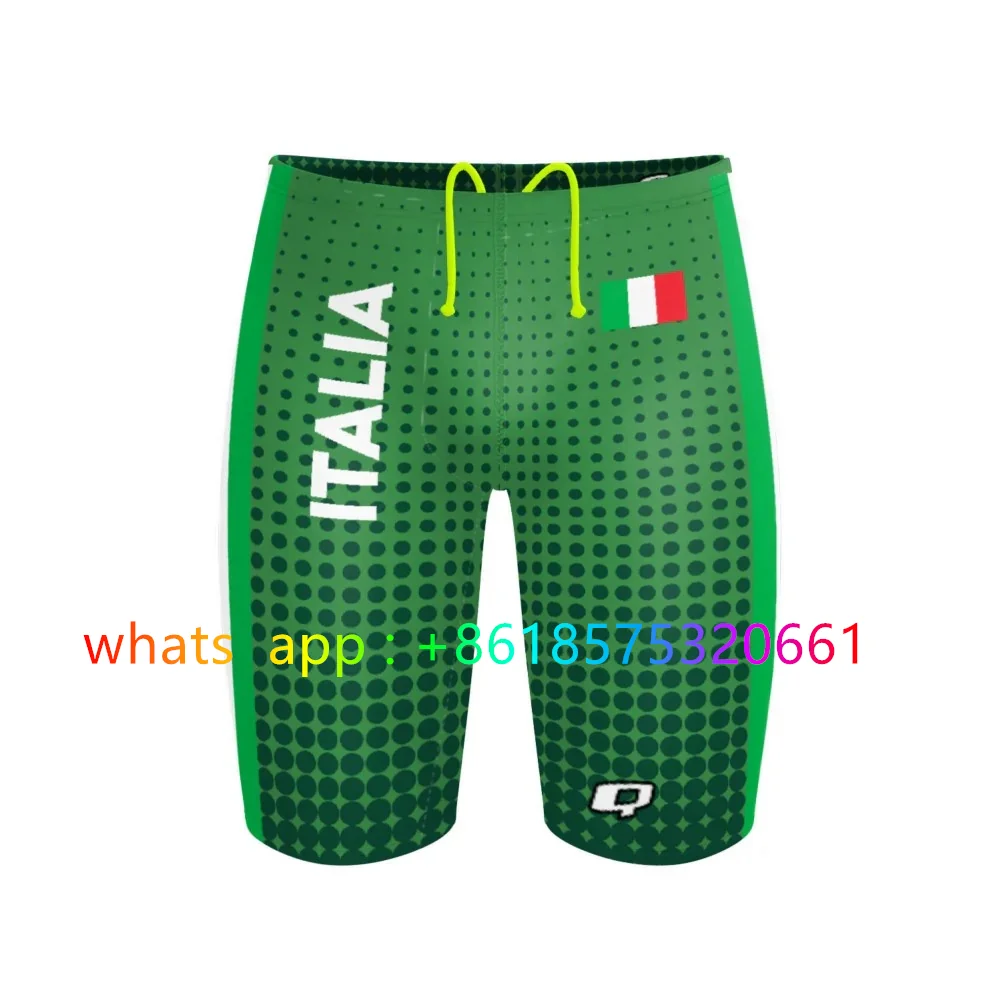 Mens Summer Trunks Swimwear Training Swim Shorts Trunks Swimsuits Boy Jammers Sports Surf Shorts Beach Volleyball Swimming Pants 3