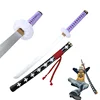 31.5" /80cm Roronoa Zoro Katana Japanese Manga Character Weapon Toy Sword Trafalgar D. Law Cosplay Birthday Gift Room Decoration 1