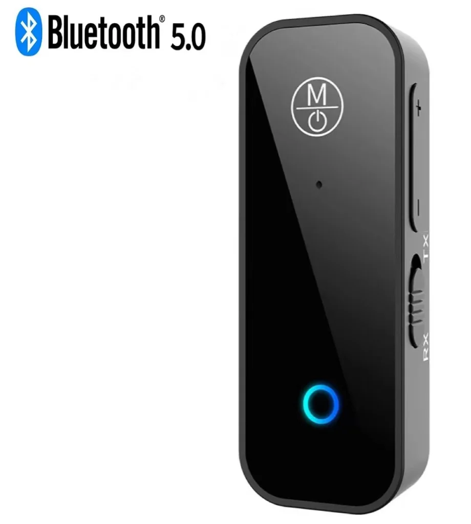 Bluetooth 5.0 Stereo Receiver Transmitter Car 3.5mm Aux Wireless Audio