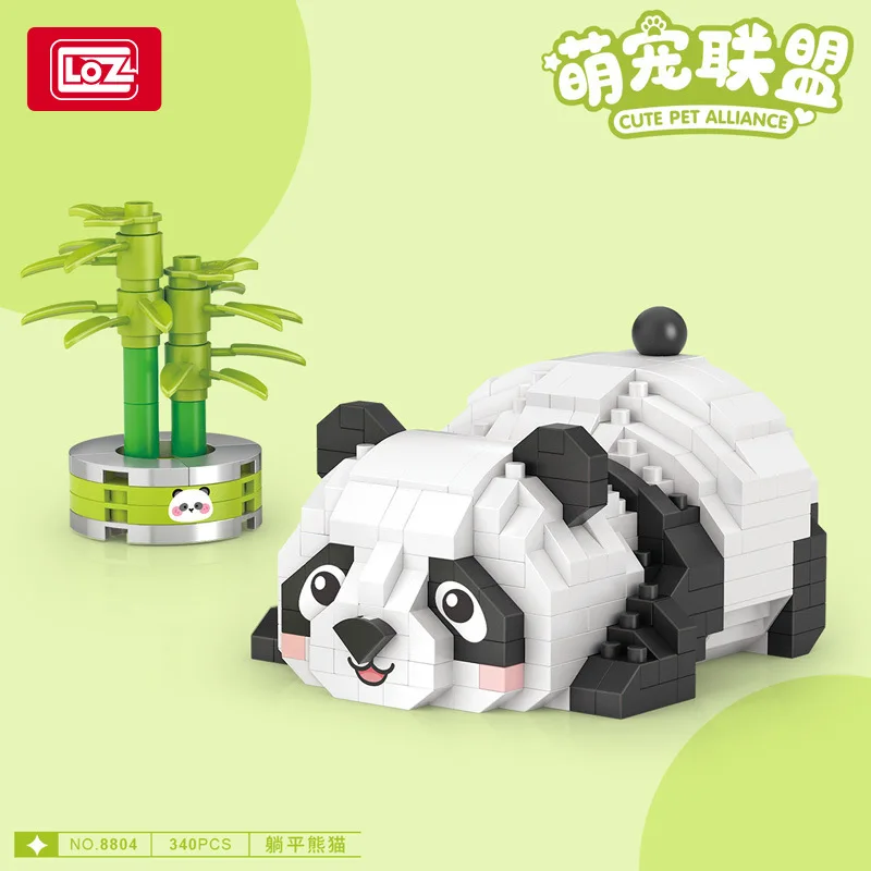 

Creative Micro 3D Panda Building Blocks Set Mini Bricks Figures Toy For Kids 6 to 14 Years Old Assembly Bricks Toy Girl Boy Gift