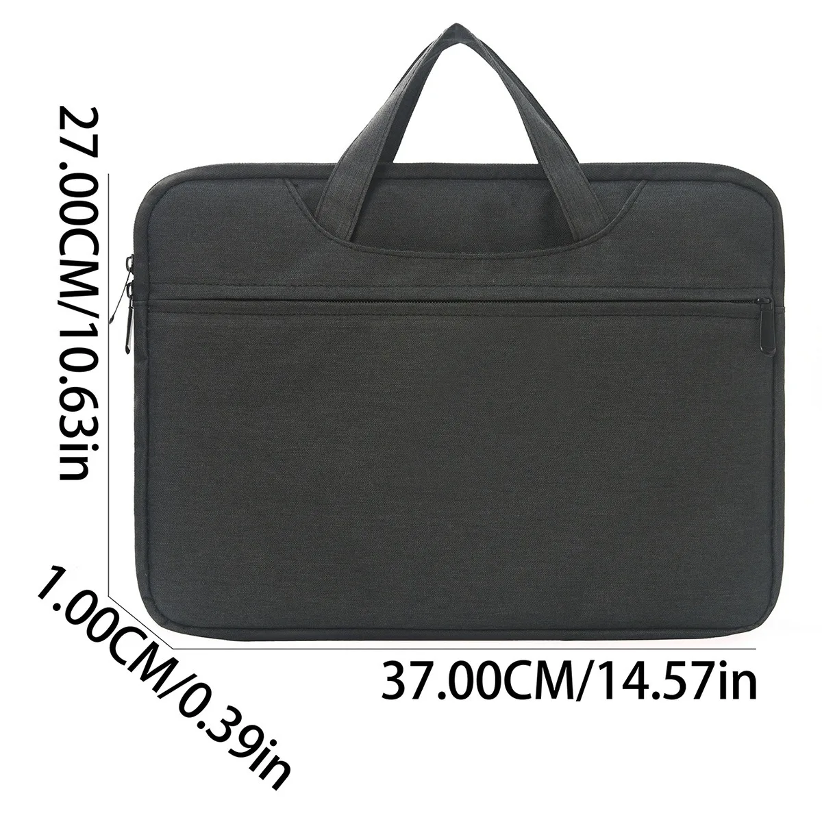 Large Capacity Crossbody Laptop Bag with Portable Shoulder Strap