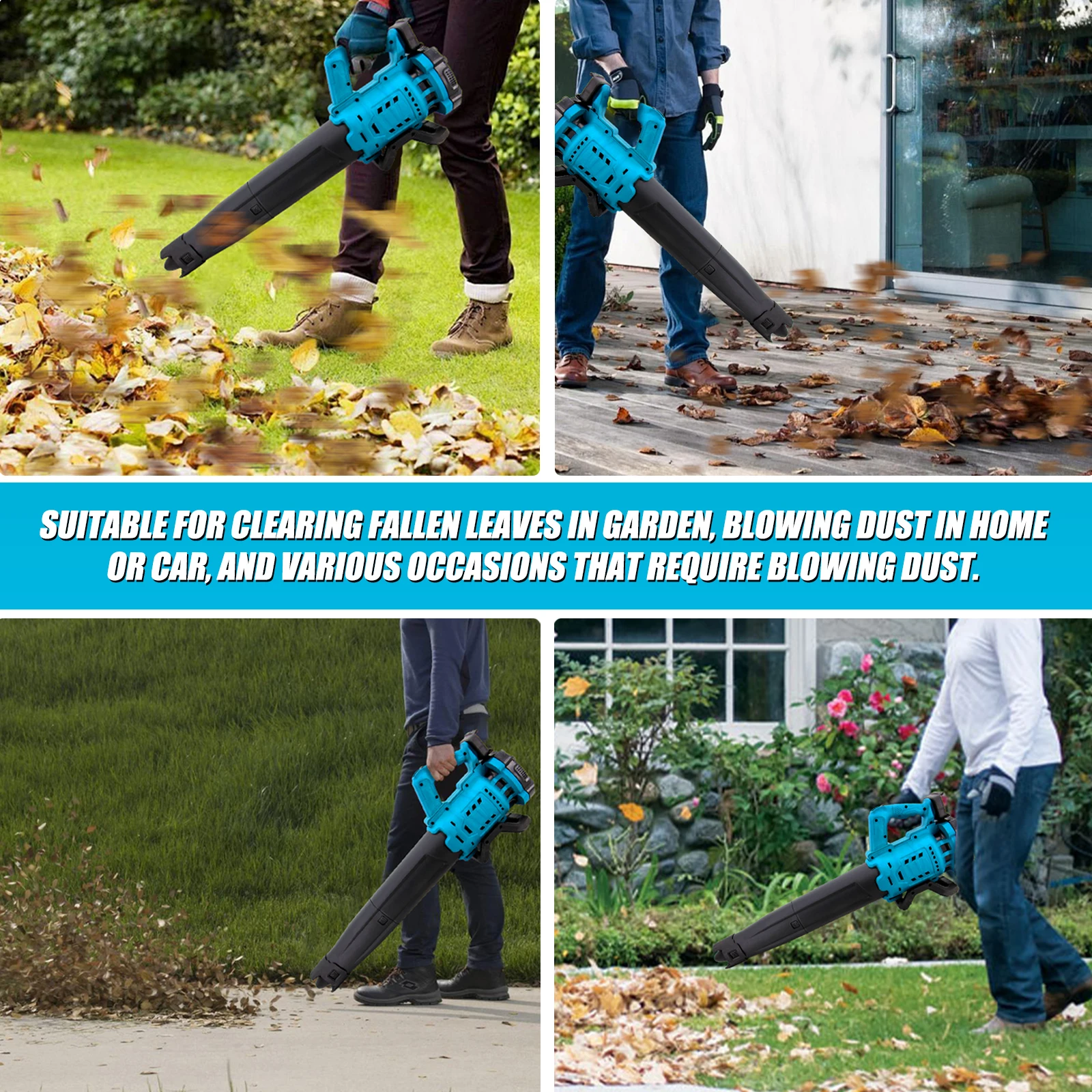 Rechargeable Brushed Leaves Sweeper Dust Collector Cordless Electric AirBlower 200m/s Portable Dust Blower air blower,electric blower