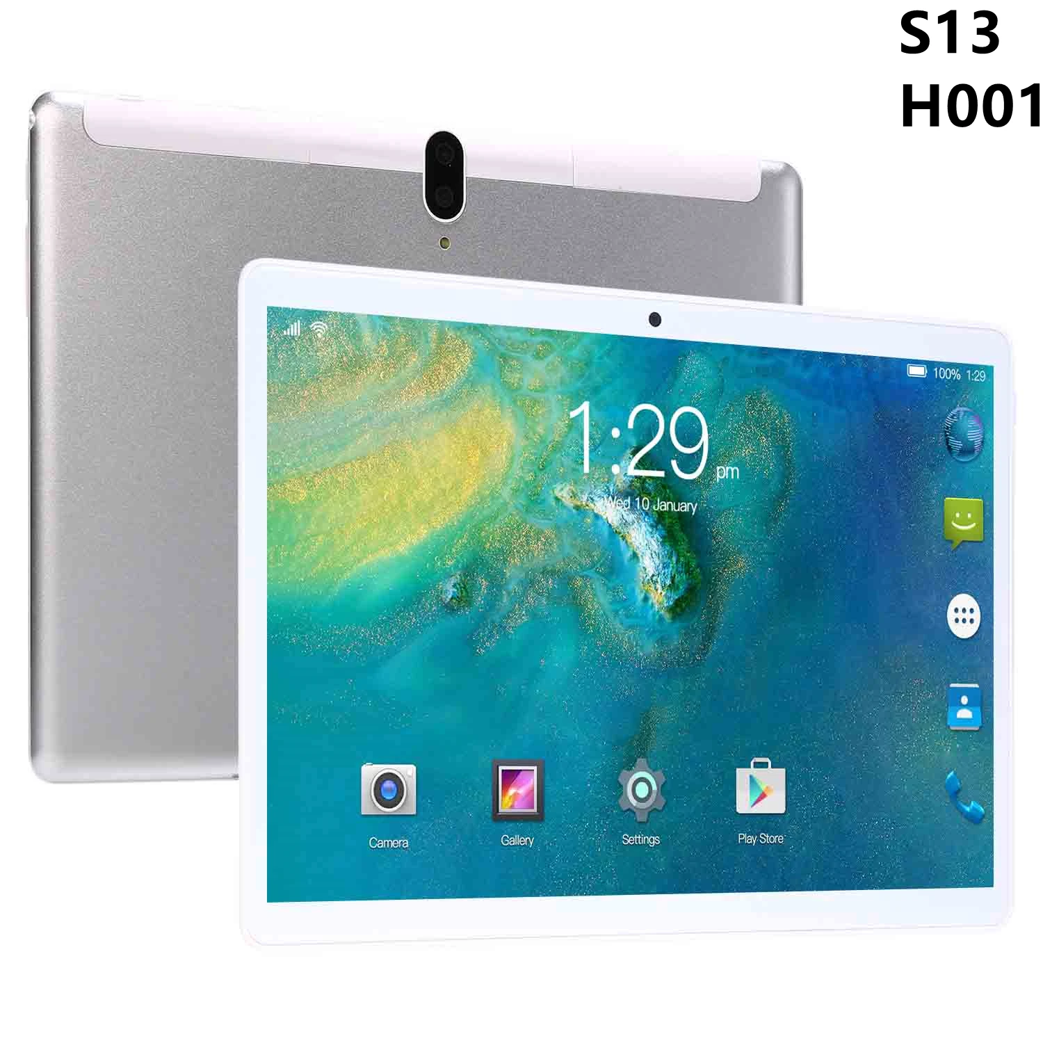 Firmware Dual SIM S13 8800mAh Tablet PC 5G Hоутбук Android 10 12GB 512GB 10.1 Inch 10 Core Google Laptop Netbook GPS LTE Pad Pro best writing tablet Tablets