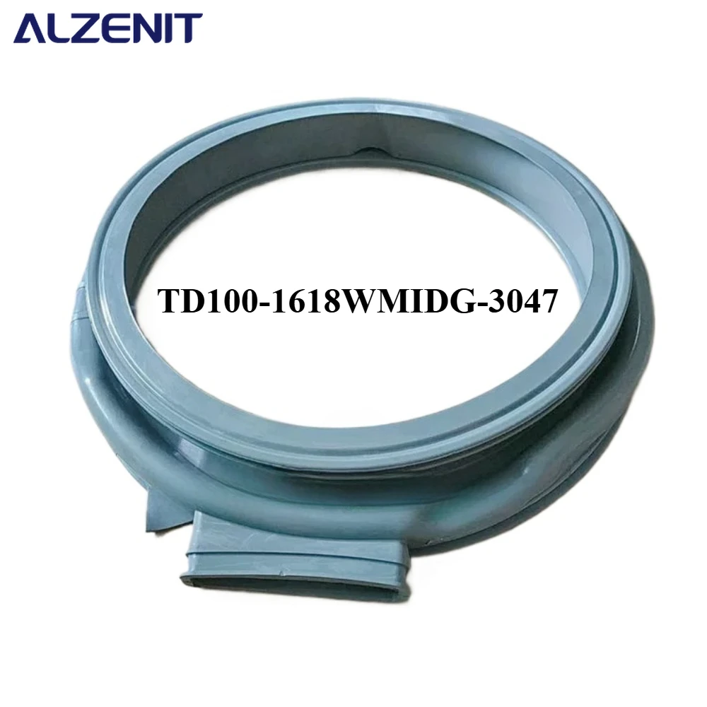 New For Midea Washing Machine Door Seal Ring TD100-1618WMIDG-3047 Sealing Rubber 12638100000523 Washer Parts
