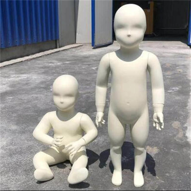 Kids Mannequin Dress Form, Hanging Body Form Hard Realistic with Hands and  Feet Child Mannequin Torso, Child Mannequin for Home Window 