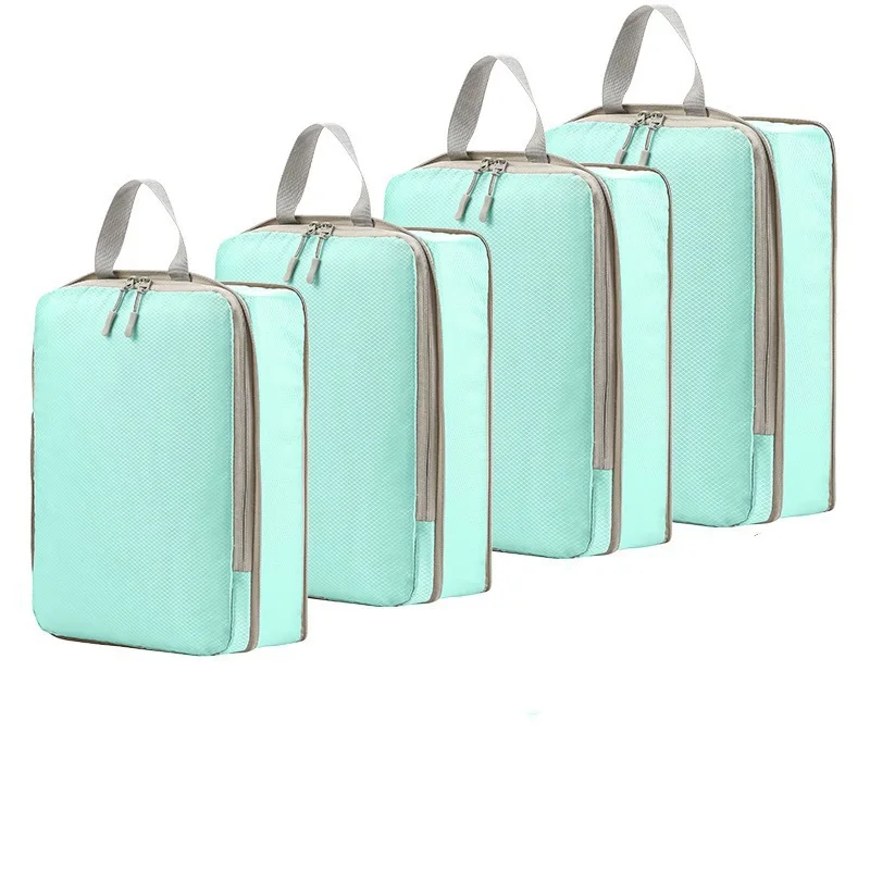 Compression Packing Cubes – Lightweight Space-Saving Travel Organizer Set