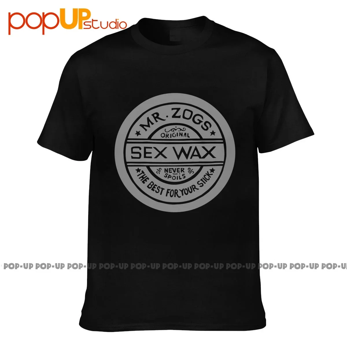 Sex Wax Mr Zogs Surf P-363 T-Shirt Tee Shirt Stile Raro Novità Best Seller