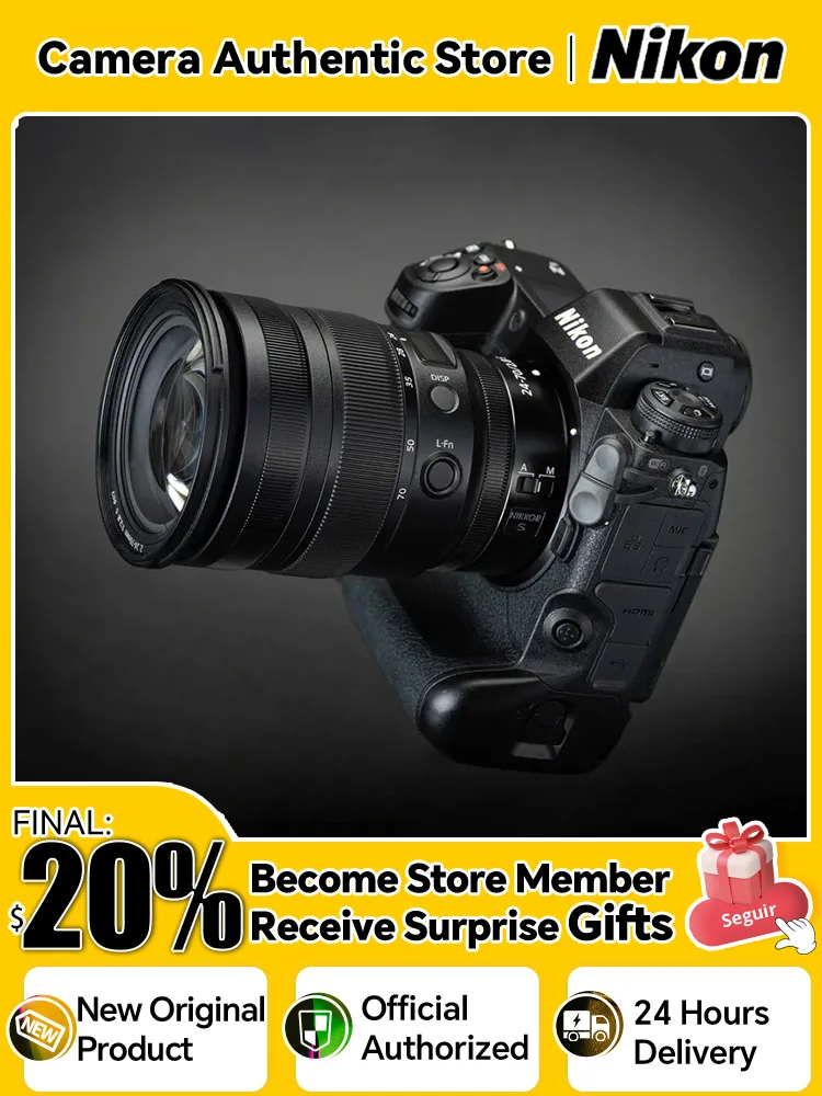 Nikon Z9 Full-Frame Mirrorless Digital Camera 45MP Professional Photography 8K RAW Video Shooting Body Anti Shake Black Body