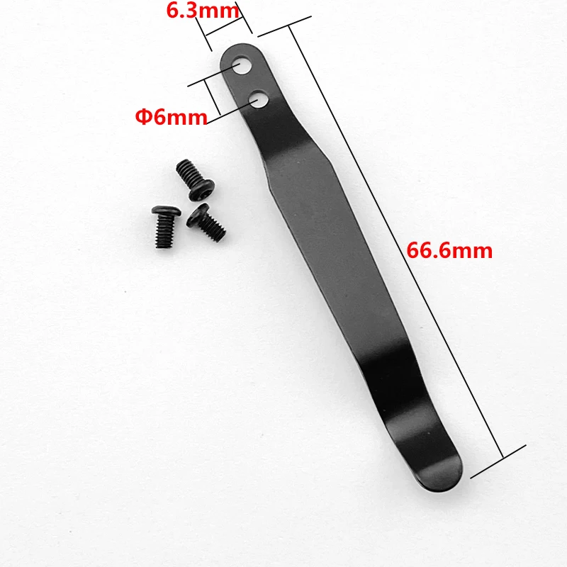 1piece Back Clip for DIY Folding Pocket Knife Tool DIY Accessories Multi Design Back Clip Custom Folding Knife Back Clip Holder