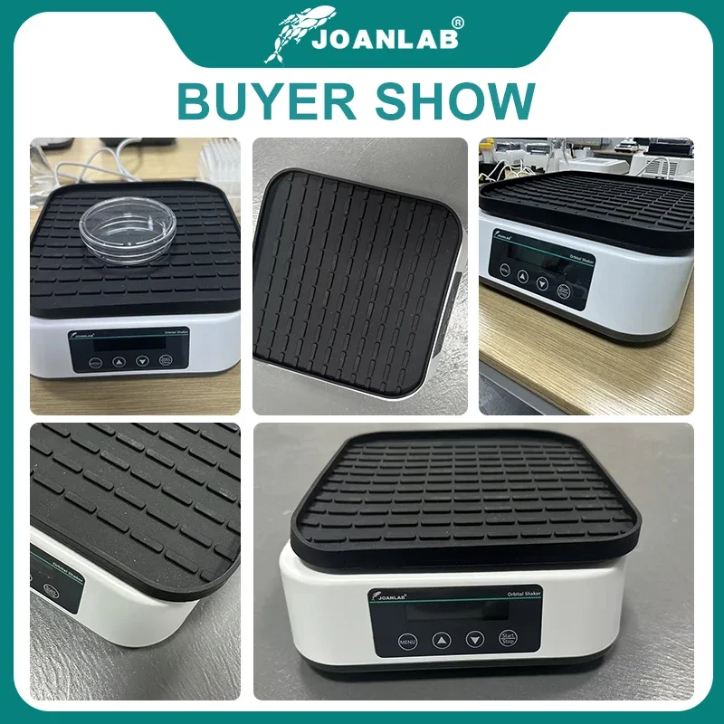 JOANLAB Orbital Shaker Digital Display Shaker Laboratory Multi-purpose Horizontal Swing Speed Oscillator Adjustable Speed SK-20