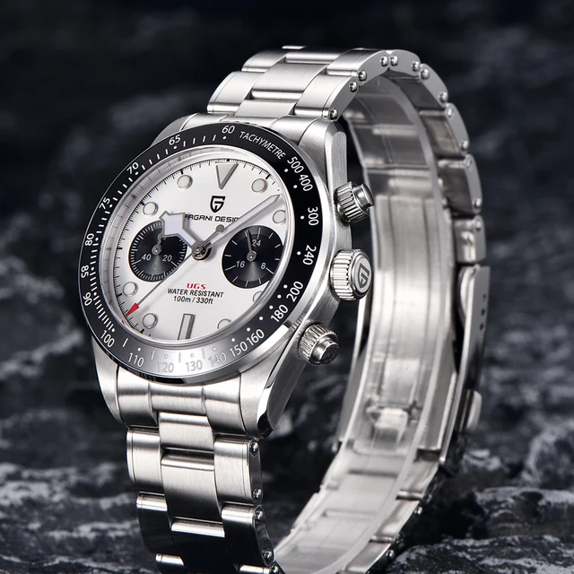 PAGANI DESIGN Panda Retro Watch For Men Quartz Wristwatches Chronograph Sports Top Brand Luxury Luminous Clock Reloj Hombre 2022 4