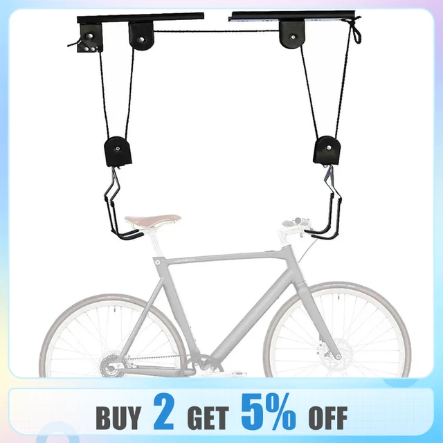 Crochet de suspension mural pour vélo, support de sécurité, suspension de  vélo, suspension de vélo, rangement de béquille, maison T1 - AliExpress