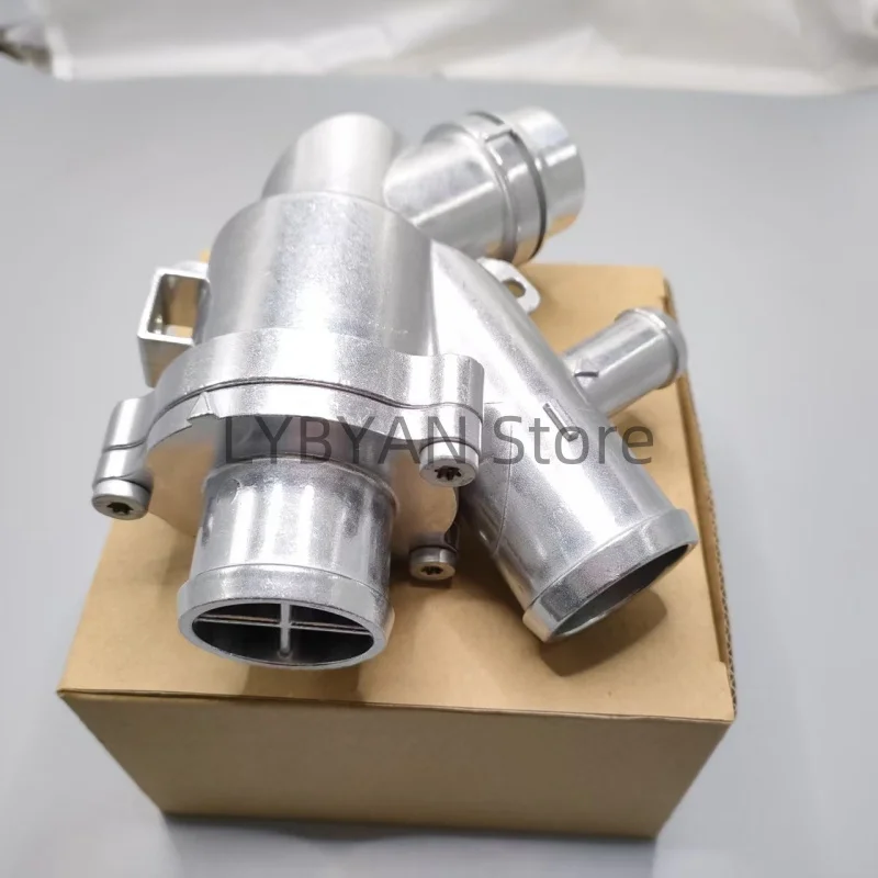 aluminum thermostat housing for Discovery 4 Range Rover RR Sport XJ AJ812976 3.0 V6 5.0 V8 LR032135 LR035124