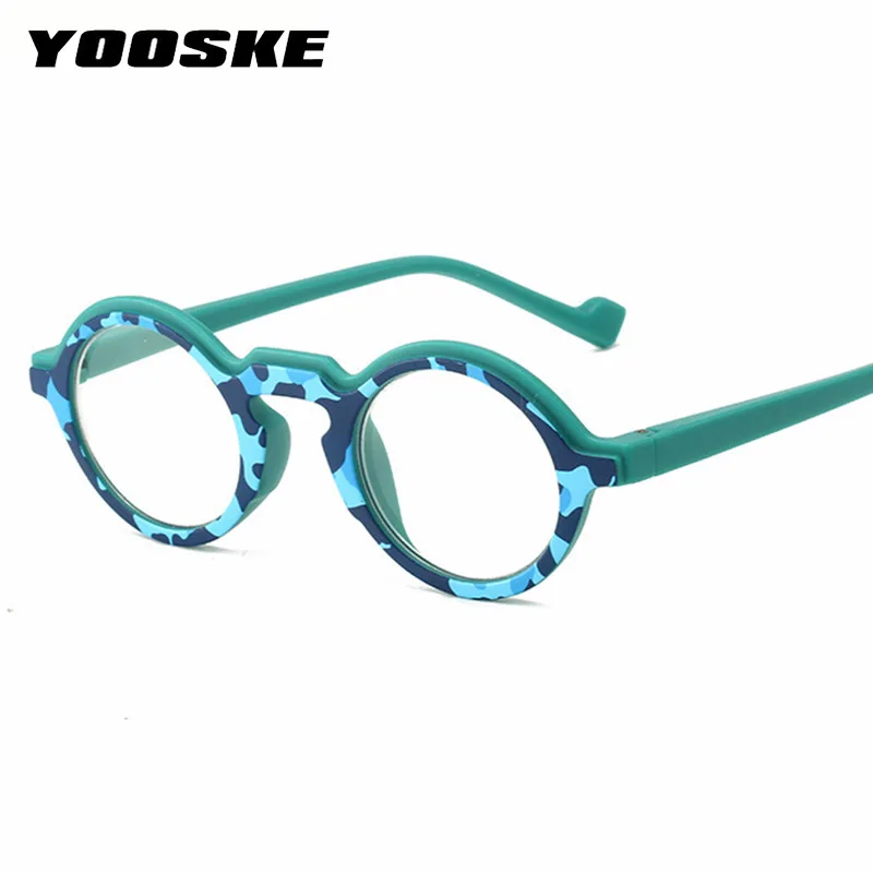 Vintage Round Reading Glasses for Women Men Blue Light Blocking Presbyopia Eyeglasses Elderly Reader Hyperopia Diopter +1.5 2.0