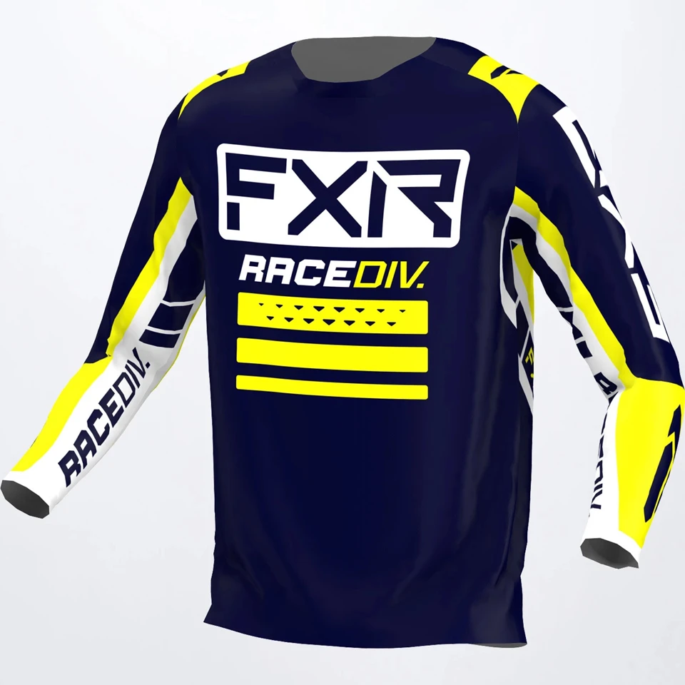 2023 Downhill Jersey FXR Motorcycle Jerseys Moto Cross XC Mountain Bike