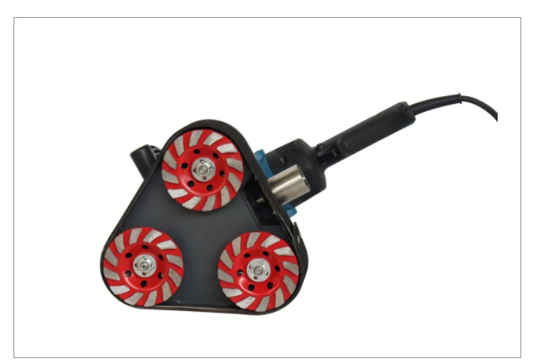Hand-held High Efficiency Three Head Grinder Floor Grinding Machine for Sale