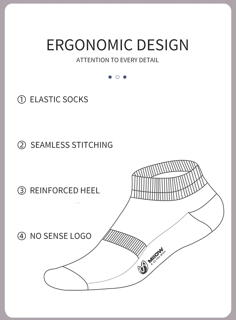 MIIOW 5 Pair Simple Women Socks Breathable Leisure Boat Sock Solid Color Socks Comfortable Cotton Deodorant Socks Anti-wear Feet 51 S45a0245552054708b22d2392d0a89113r