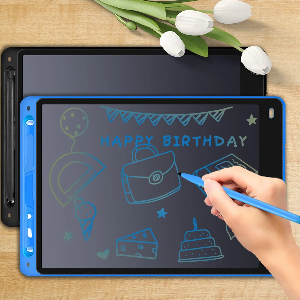 10Inch Learning Drawing Board LCD Screen Writing Tablet Toys for Girls Boys Drawing Tablets Electronic Handwriting Pad Board+Pen 3