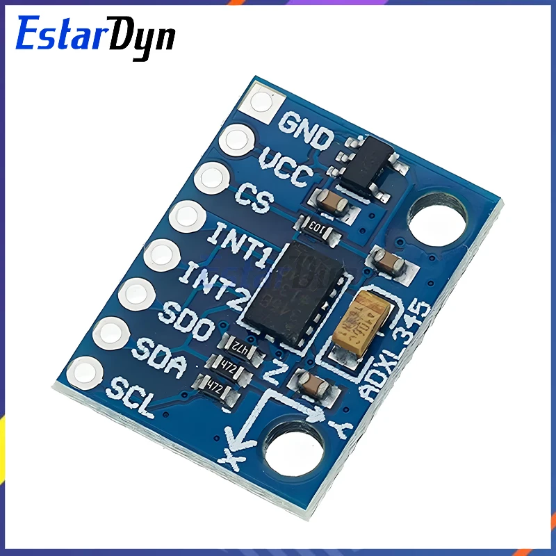 ADXL345 Accéléromètre 3 Axes ±16g I2C/SPI pour Drone