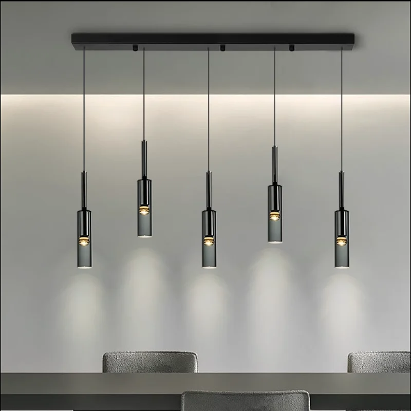 모던 LED 미니멀리스트 펜던트 램프 - 북유럽 스타일 와인병 디자인 천장등, 침실, 거실, 카페 실내 조명 북유 북유럽 조명 센서등 led 미드센츄리 조명 펜던트조명 거실조명 식탁조명 식탁등 led