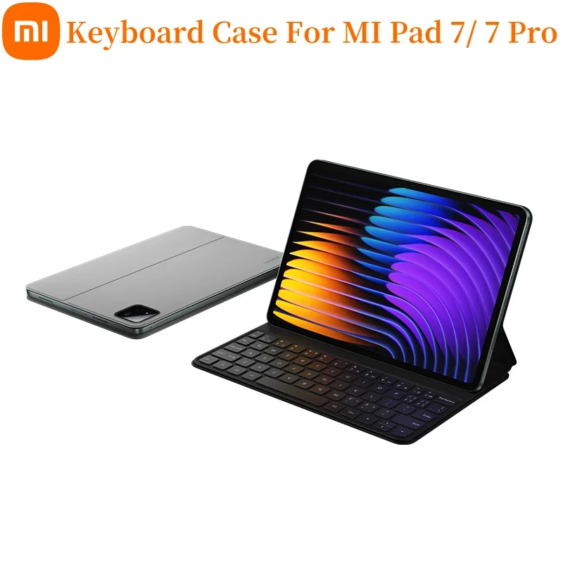 Xiaomi Keyboard Case For Pad 7/ 7 Pro Smart Wake-up Wireless Magnetic 11.2" PU Protective Sheath For MI Pad 7 Series keyboard case