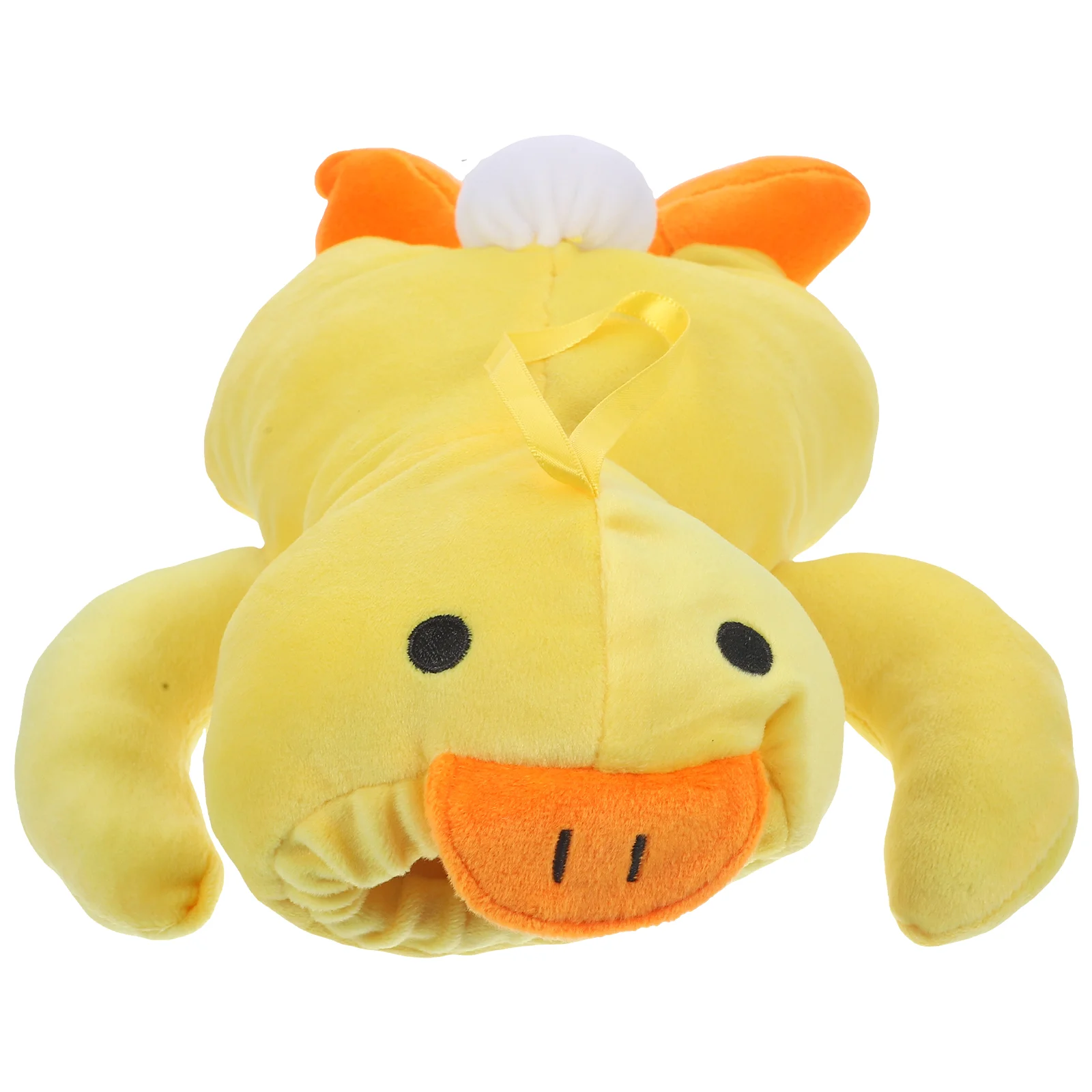 

Lovely Plush Animal Yellow Baby Bottle Sleeve Feeder Keep Warm Infant Feeding Bottle Cover Holder