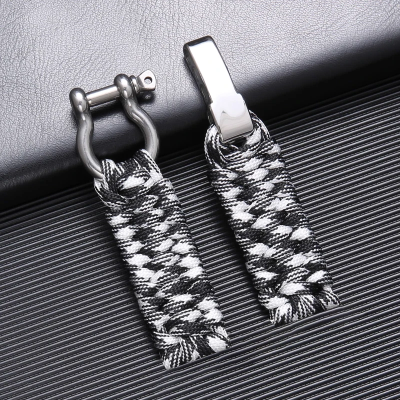 Adjustable Sports Nylon Rope Watch Band with Buckle - Universal Size Replacement Wristband Bracelet