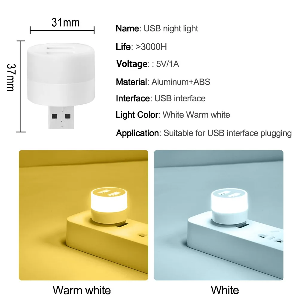 Mini USB LED Car Light Ambient Night Light Decorative Neon Lamp Auto Interior Atmosphere Lamp USB Plug Play