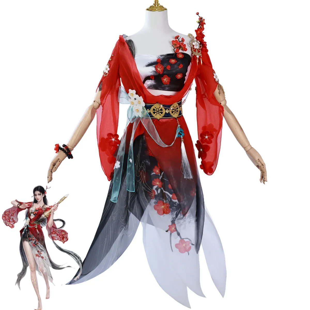 Traditional Chinese Hanfu Costume for Women